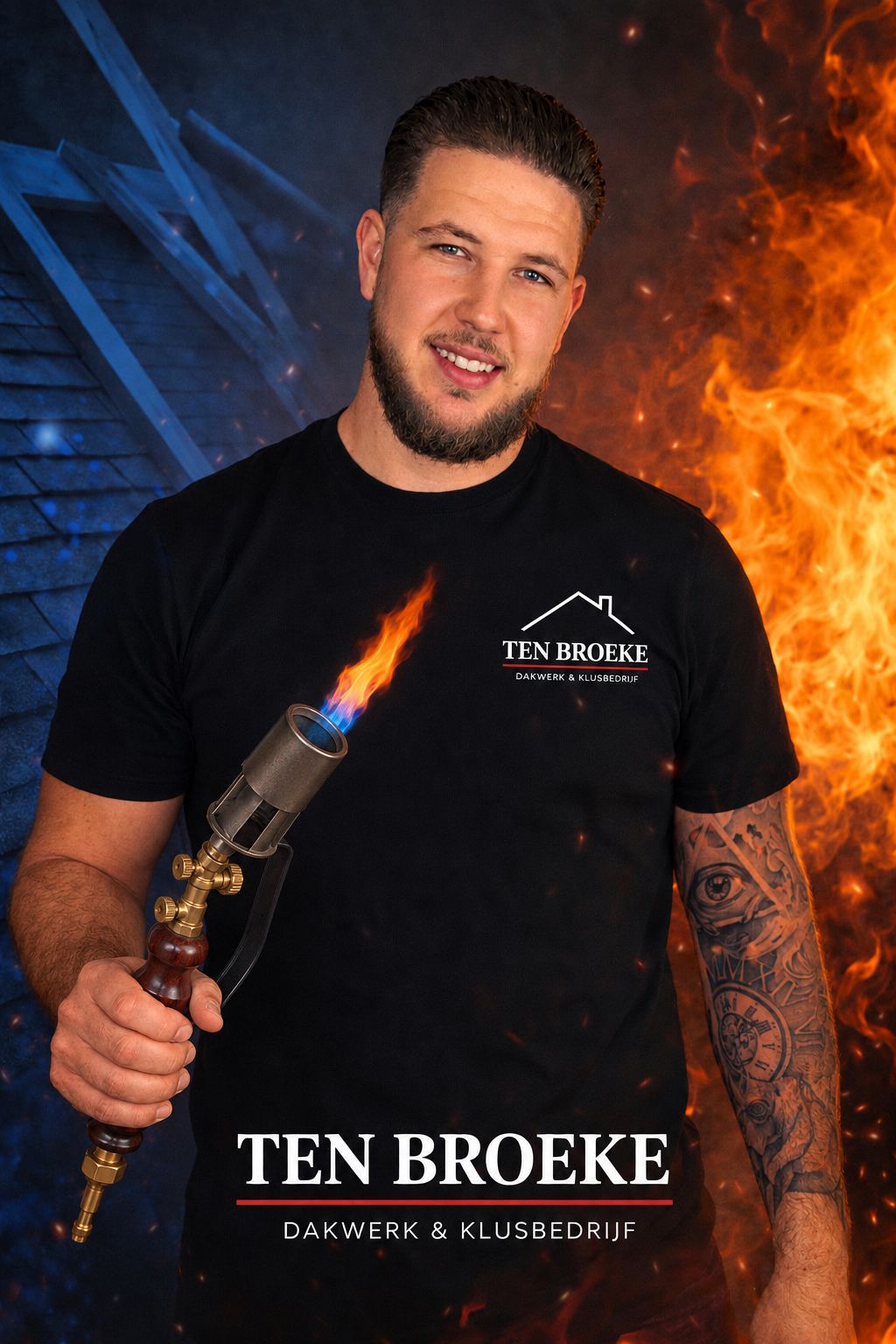 Mike ten Broeke — Dakdekker & Eigenaar